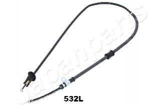 BC-532L JAPANPARTS JAPANPARTS MITSUBISHI Трос ручного тормоза лев.Carisma 96- (бараб.)