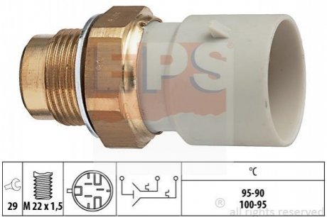 1.850.676 EPS EPS VOLVO Температурный датчик включения вентилятора радиатора 440