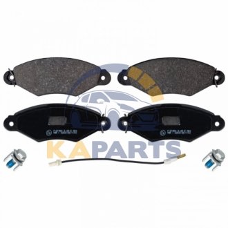 16441 FEBI BILSTEIN FEBI RENAULT Тормозные колодки передн. Kangoo, Nissan Kubistar 97-