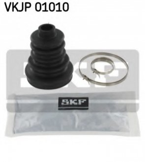 VKJP 01010 SKF SKF Пыльник ШРУСа (универсальный) 2 хомута+смазка! 18-25*68-80*97