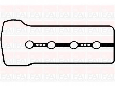 RC1231S FAI FAI TOYOTA Прокладка клапанной крышки Avensis,Camry 2.0,2.4,Rav 4