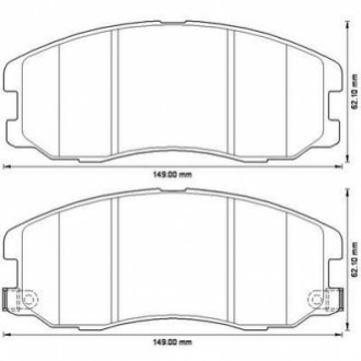 572570J Jurid JURID CHEVROLET Тормозные колодки передн.Captiva,Opel Antara 05-