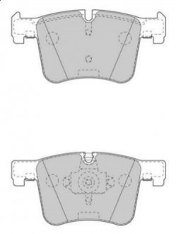 573432J Jurid JURID BMW Тормозные колодки передн.1 F20,3 F30,X3 F25,X4 X26 11-