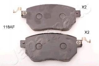PA-118AF JAPANPARTS JAPANPARTS NISSAN Гальмівні кол. пер.InfinitiI FX 35/45 (Tokico)