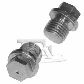 862.368.001 Fischer Automotive One (FA1) FISCHER Пробка поддона (слив масла) M14X1,5 L=12mm OAS 018 SAAB