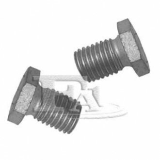 866.370.001 Fischer Automotive One (FA1) FISCHER Пробка поддона (слив масла) M12X1,5 L=16mm OAS 049 BMW