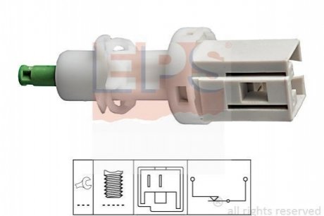 1.810.068 EPS EPS FIAT Выключатель STOP-сигналов (под педаль) PUNTO 1.4I 93