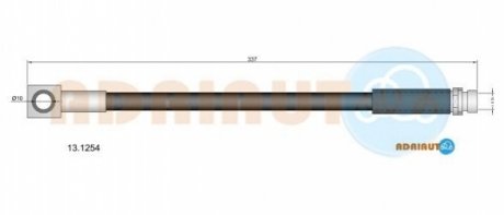13.1254 ADRIAUTO ADRIAUTO FORD Шланг торм. задн. MONDEO -96 дисков (универсал)
