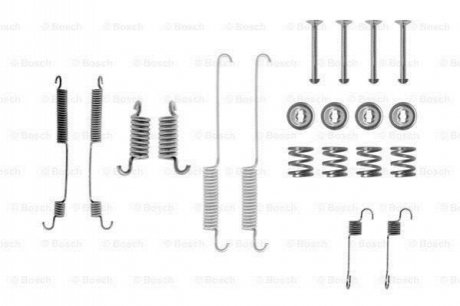1987475072 BOSCH BOSCH FORD Р/до встановлення задних гальмівних колодок Escort -90