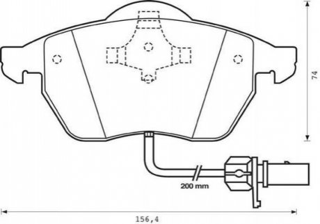 573022J Jurid JURID VW Тормозные колодки передн.Sharan 00-Ford GalaxySeat