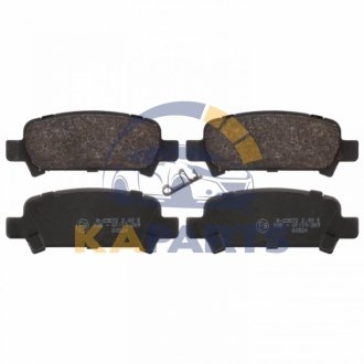 16659 FEBI BILSTEIN FEBI SUBARU Тормозные колодки дисковые Forester 97-00 задн.