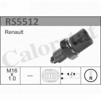 RS5512 Vernet VERNET RENAULT Выключатель света заднего хода 21,25,Trafic