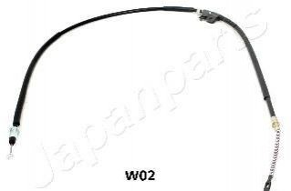 BC-W02 JAPANPARTS JAPANPARTS DAEWOO Трос ручного тормоза прав.Lanos,Sens 97-