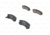 0986493450 BOSCH BOSCH NISSAN Колодки тормозные передние SUNNY 1.6 B12 86- (фото 1)