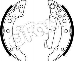 153-465 CIFAM CIFAM VW Щеки тормозные задн.Golf,Passat,Polo,Audi,Seat