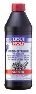 1025 LIQUI MOLY LM 1л HYPOID-GETRIEBEOIL 80W Масло трансмис.(гипоидное)