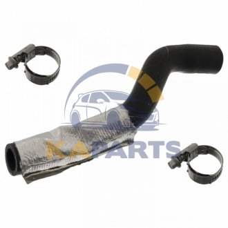 100317 FEBI BILSTEIN FEBI Патрубок турбины CITROEN BERLINGO 05- (с хомутами)