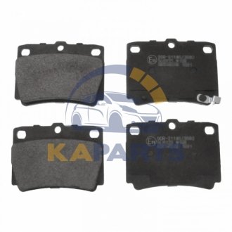 170625 FEBI BILSTEIN FEBI MITSUBISHI Тормозные колодки задн.Pajero Sport 98-