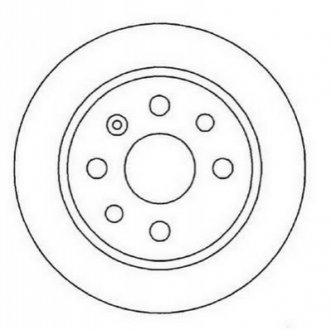 561961JC Jurid JURID OPEL Диск тормозной задний Vectra B 95- 270 10 8