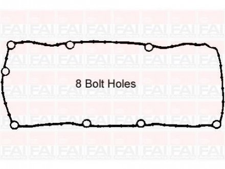 RC1178S FAI FAI RENAULT Прокладка клап. крышки Clio 1.2 96-,Kangoo