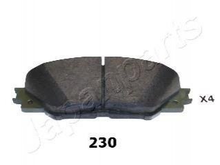 PA-230AF JAPANPARTS JAPANPARTS TOYOTA Тормозные колодки передн. RAV 4 06-