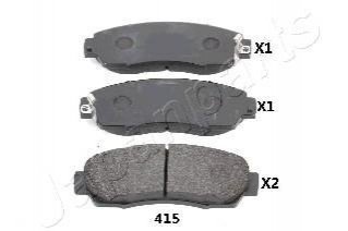 PA-415AF JAPANPARTS JAPANPARTS HONDA Тормозные колодки передн.CR-V IV 12-