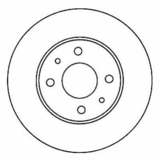 562024JC Jurid JURID NISSAN Диск тормозной передний ALMERA 1.4I 16V