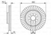 0986479302 BOSCH BOSCH Тормозной диск передний AUDI A6,A8 VW Phaeton (фото 6)