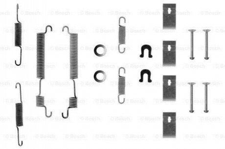 1987475176 BOSCH BOSCH HONDA Установочный к-кт. торм. кол. Civic -95