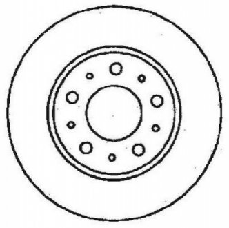 561492JC Jurid JURID VOLVO Диск тормозной передний 740-760,940-960