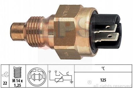 1.830.510 EPS EPS RENAULT Датчик температуры воды R19,21,25,Clio