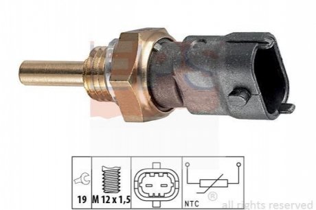1.830.264 EPS EPS OPEL Датчик температури води Astra G,Vectra B
