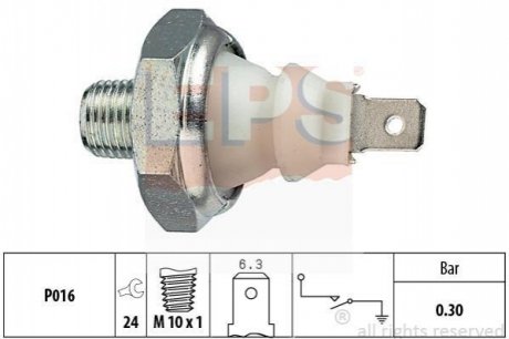 1.800.085 EPS EPS FIAT Датчик давления масла Alfa Romeo 155/164