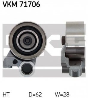 VKM 71706 SKF SKF TOYOTA Натяжной ролик Land Cruiser 3.0TD -02