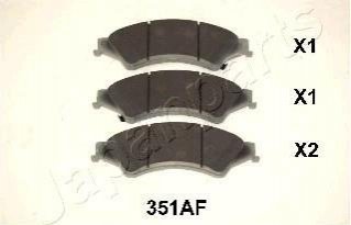 PA-351AF JAPANPARTS JAPANPARTS FORD Тормозн.колодки передн.Ranger 11-