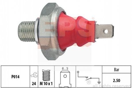 1.800.111 EPS EPS AUDI Датчик давления масла 100 -94, A6 94-97