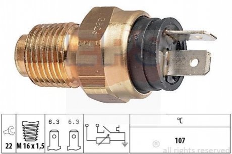 1.830.526 EPS EPS FIAT Датчик температуры воды Ducato 2.5D 94-