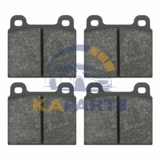 16300 FEBI BILSTEIN FEBI VW Тормозные колодки передние T2,T3 1.6 7