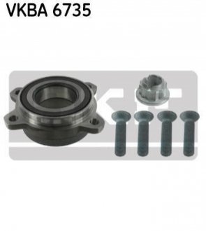 VKBA 6735 SKF SKF VW Подшипник задн.ступицы с ABS Touareg 10-