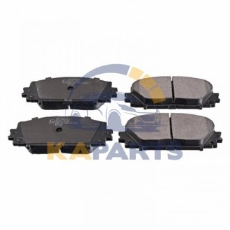 116292 FEBI BILSTEIN FEBI TOYOTA Тормозные колодки передн. Yaris 05-