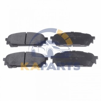 170666 FEBI BILSTEIN FEBI SUBARU Тормозные колодки задн.Forester 02-