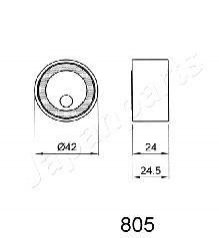 BE-805 JAPANPARTS JAPANPARTS SUZUKI Натяжной ролик Swift 1,0 89-