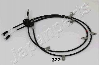 BC-322 JAPANPARTS JAPANPARTS MAZDA Трос ручн.тормоза задн.6 02-