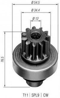 940113020203 MAGNETI MARELLI MAGNETI MARELLI Бендикс CITROEN Jumper 2.2HDI