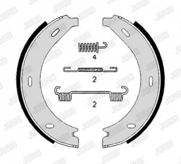 362652J Jurid JURID DB Щеки ручного тормоза W638 Vito 96-