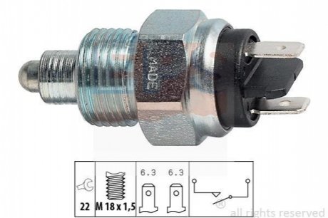 1.860.133 EPS EPS VW Включатель света з/хода LT 79-96