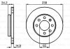 0986478627 BOSCH BOSCH Диск тормозной передний LUPO 98- (фото 6)