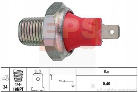 1.800.032 EPS EPS FORD Датчик давления масла SAAB