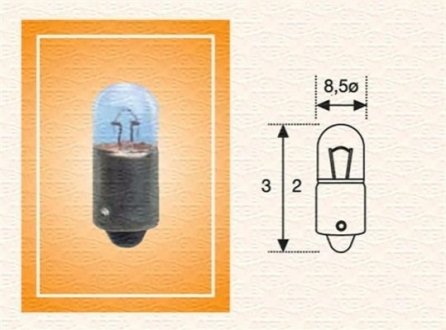 002894200000 MAGNETI MARELLI MAGNETI MARELLI Автолампа 24V-3W