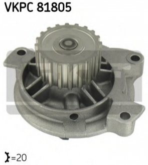 VKPC 81805 SKF SKF AUDI Помпа воды 100 2.5TDI